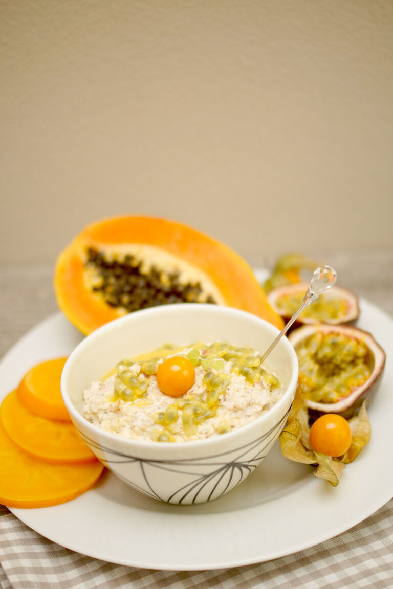 Frühstücksmüsli &amp;quot;Bircher Art&amp;quot; mit Amaranth Pops - LieberBacken