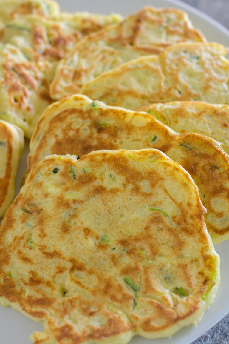 Zucchini-Blinis Mit Dip - LieberBacken