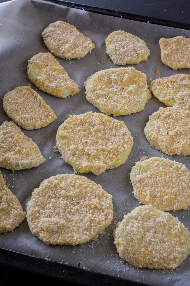 Kohlrabi-Schnitzel aus dem Ofen - LieberBacken